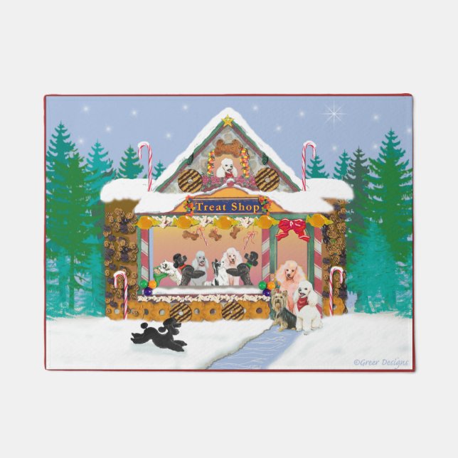 Felpudo Doormat de la tienda del Mascota del perro (Anverso)