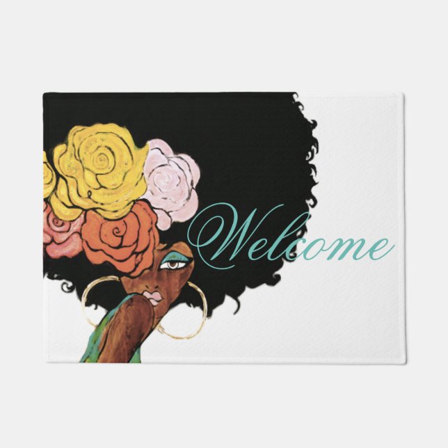 Felpudo DoorMat de las costuras de los Cocos (Anverso)