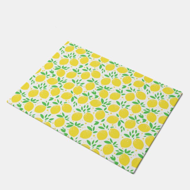 Felpudo Doormat de Lemons Amarillo (Angular)