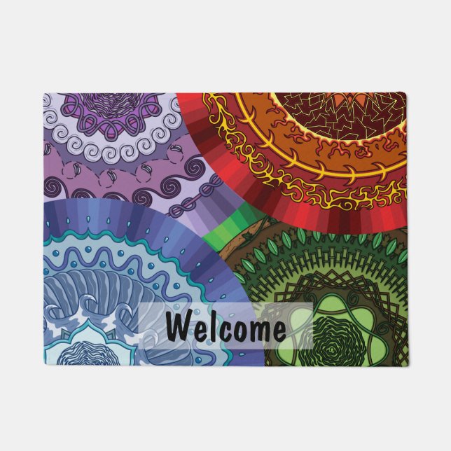Felpudo Doormat de los Elementos (Anverso)