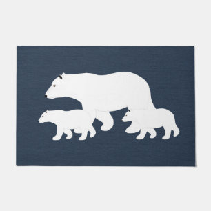 Felpudo Doormat de los osos polares