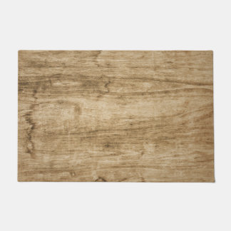 Felpudo Doormat de madera.
