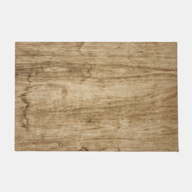 Felpudo Doormat de madera. (Anverso)