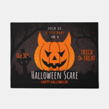 Doormat de miedo de Halloween