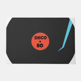 Felpudo Doormat de música disco