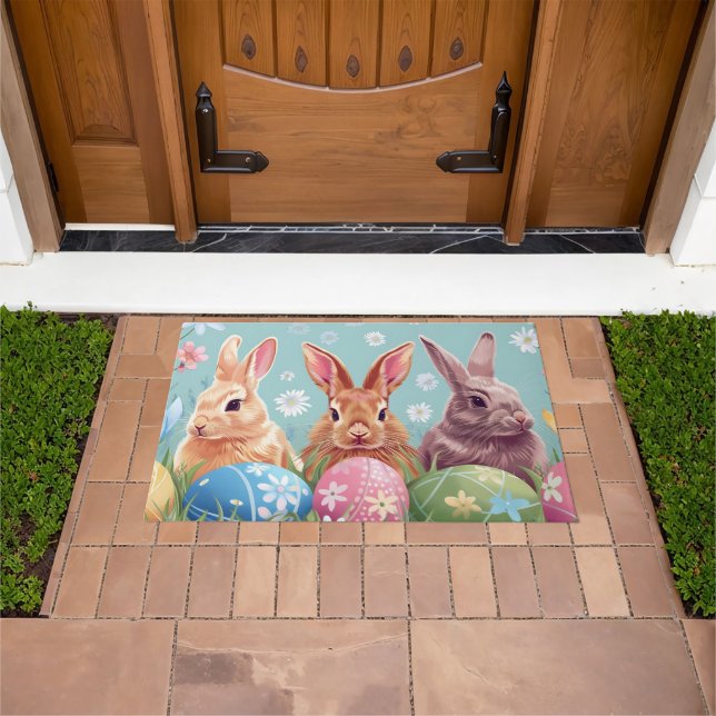 Felpudo Doormat de Pascua (Exterior)