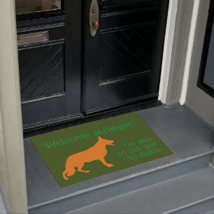 Felpudo Doormat de Pastor Alemán