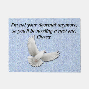 Felpudo Doormat de Personalizable de Narcisistas y Exes