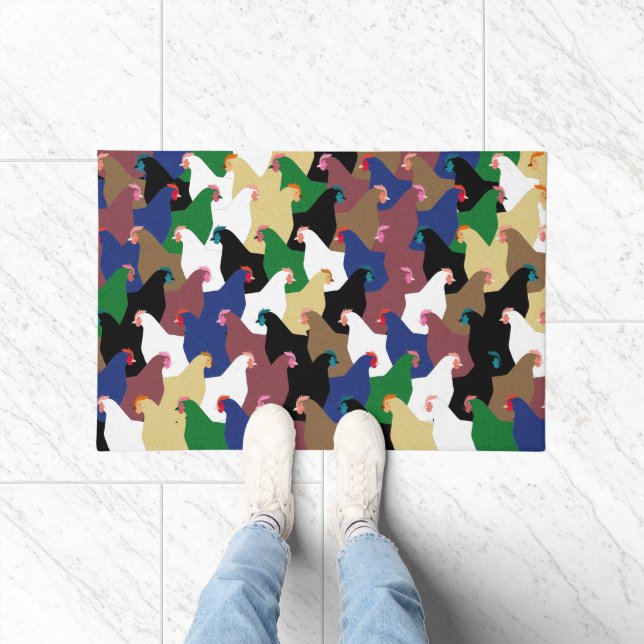 Felpudo Doormat de pollo de campo (Interior)