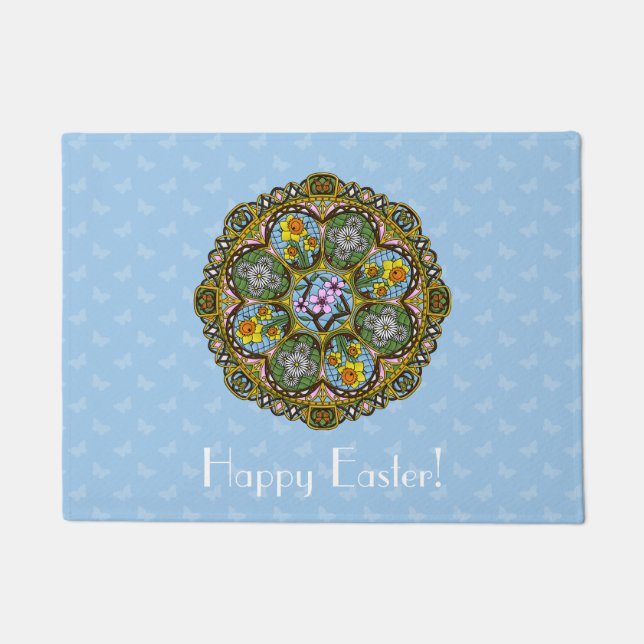 Felpudo Doormat de primavera (Anverso)