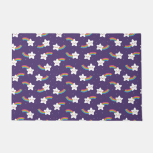 Felpudo Doormat de Rainbow Stars