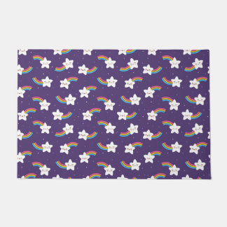 Felpudo Doormat de Rainbow Stars