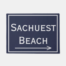 Doormat de RI en Sachuest Second Beach