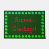 Doormat de saludos de temporada