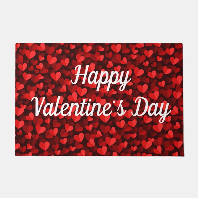 Felpudo Doormat de San Valentín (Anverso)
