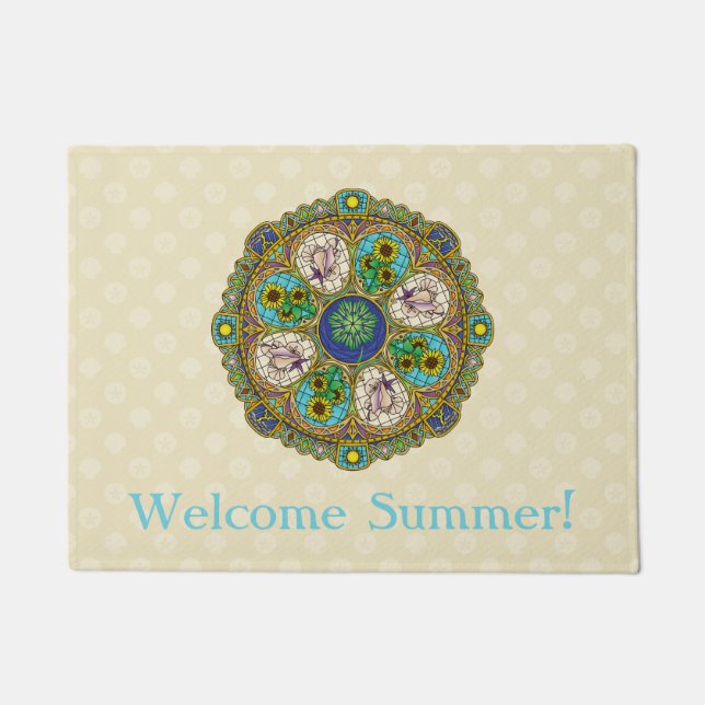 Felpudo Doormat de Summer Nouveau (Anverso)