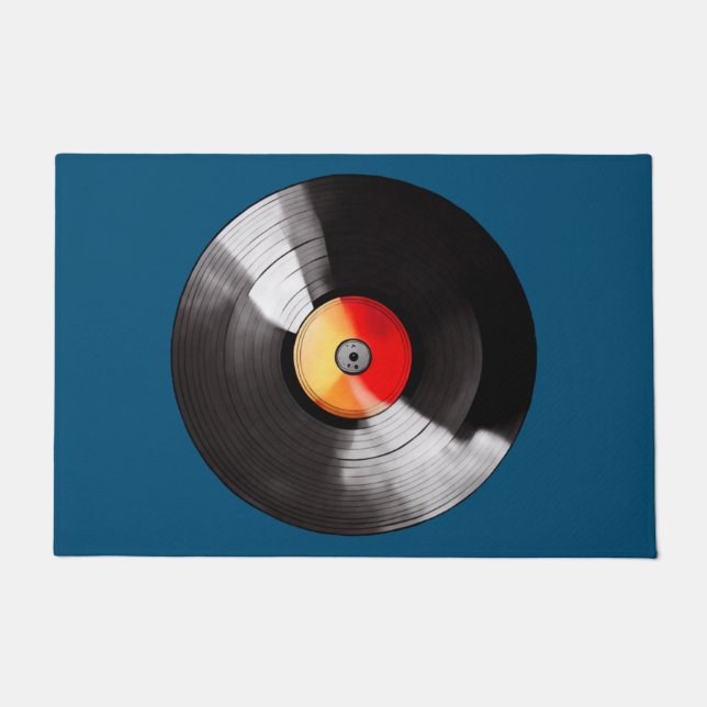 Felpudo Doormat de Vinyl Record (Anverso)