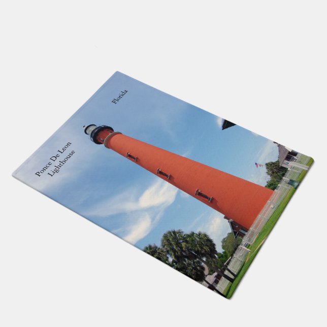 Felpudo Doormat del faro de Ponce De Leon (Angular)