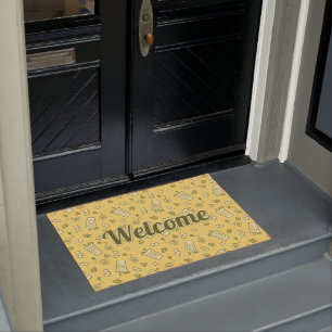 Felpudo Doormat del patrón de té helado