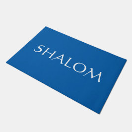 Felpudo Doormat del personalizado de Shalom