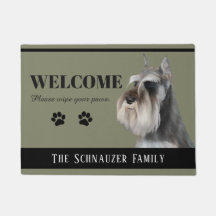 Doormat del Schnauzer