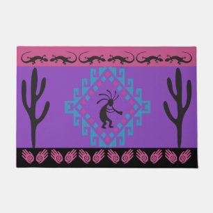 Felpudo Doormat del suroeste de Kokopelli