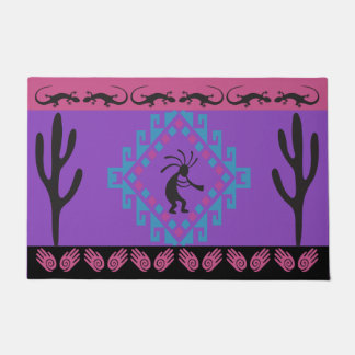 Felpudo Doormat del suroeste de Kokopelli