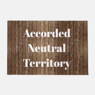 Felpudo Doormat Dresden, Personalizado de Territorio Neutr
