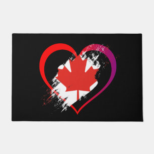 Felpudo Doormat en el Día de Canadá