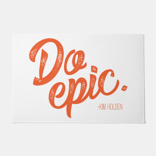 Felpudo Doormat épico (Anverso)