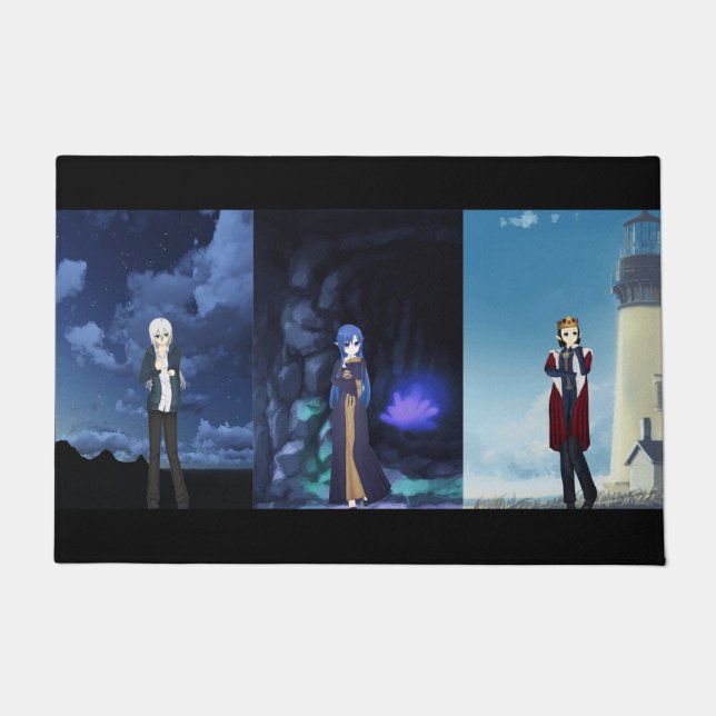 Felpudo Doormat estilo anime (Anverso)