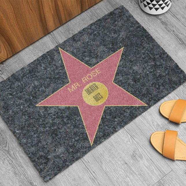 Felpudo Doormat Estrella de la sala de vestir (Subido por el creador)