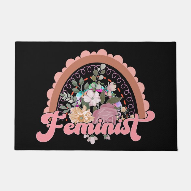 Felpudo Doormat feminista (Anverso)