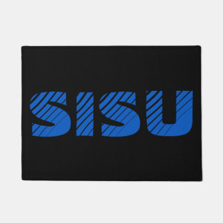 Felpudo Doormat finlandés SISU (negro)