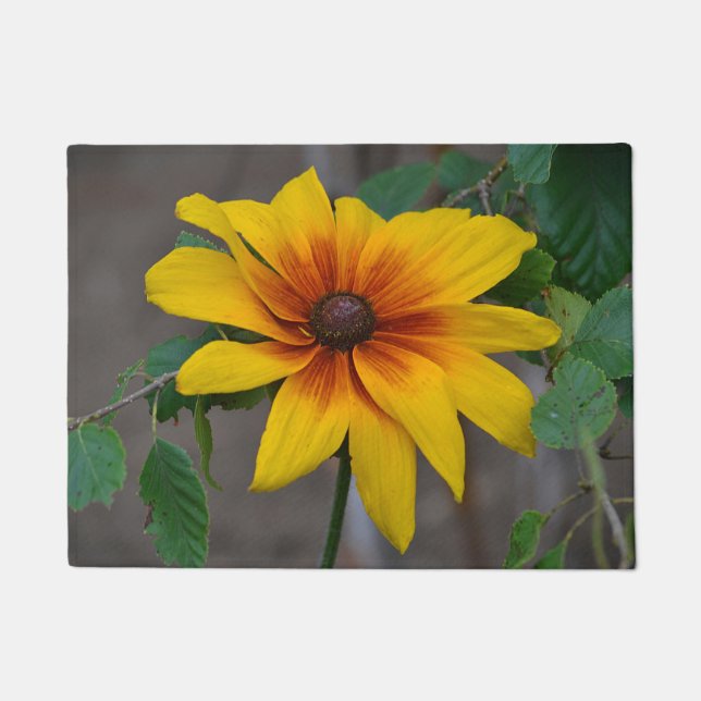 Felpudo Doormat floral (Anverso)