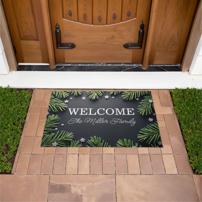 Felpudo Doormat floral personalizado (Exterior)