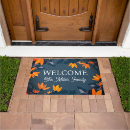 Felpudo Doormat floral personalizado