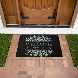 Felpudo Doormat floral personalizado
