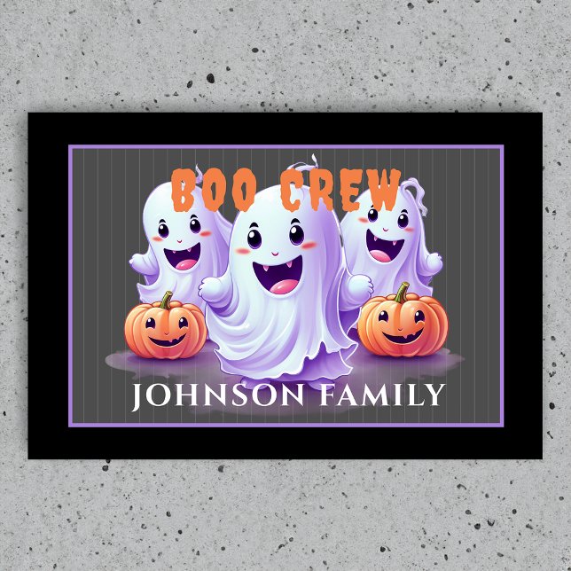 Felpudo Doormat Ghost Family de Boo Crew (Subido por el creador)