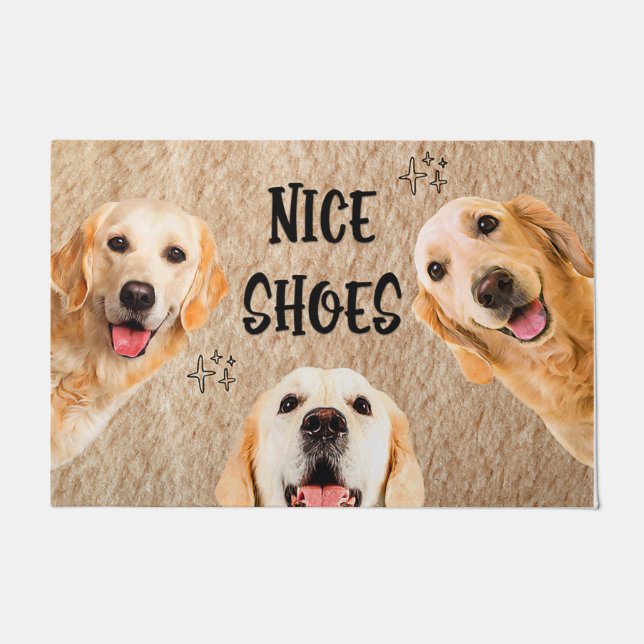 Felpudo Doormat Golden Retriever Lover R (Anverso)