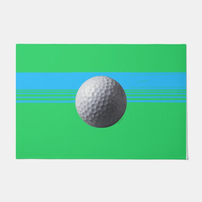 Felpudo Doormat Golf Ball (Anverso)