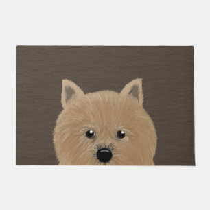 Felpudo Doormat grande de Norwich Terrier