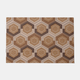 Felpudo Doormat Hexagonal Honeycomb