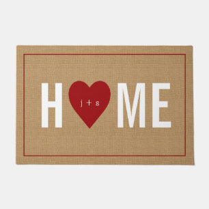 Felpudo Doormat inicial casero agradable personalizado del