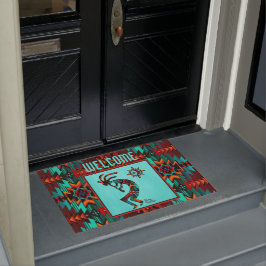 Felpudo Doormat Kokopelli del suroeste