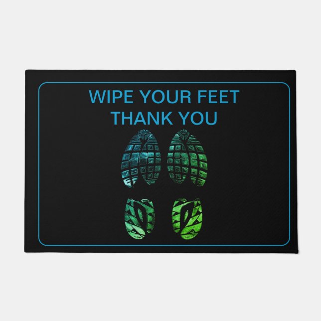 Felpudo Doormat - Limpie sus pies (Anverso)