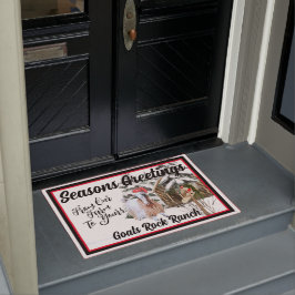 Felpudo Doormat - Maggie de cabra desmayada de seda