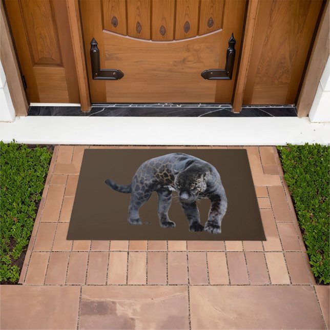 Felpudo Doormat marrón de Jaguar Diablo (Exterior)