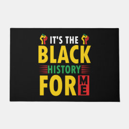 Felpudo Doormat, mes de la historia negra