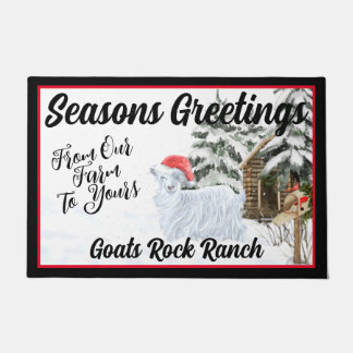 Felpudo Doormat - Navidades Bonito Cabra Silky